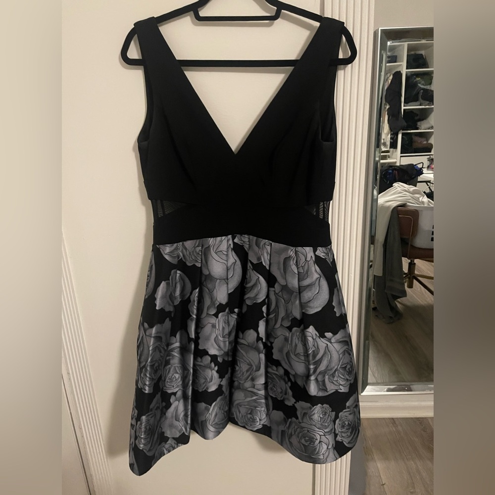 Aqua skater style dress